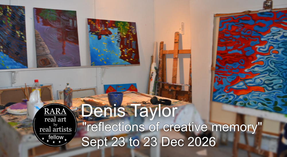 Denis Taylor Upcoming Solo Exhibition