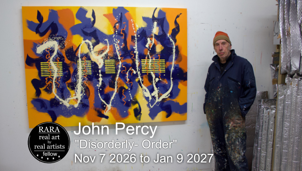 John Percy upcoming Solo exhibition