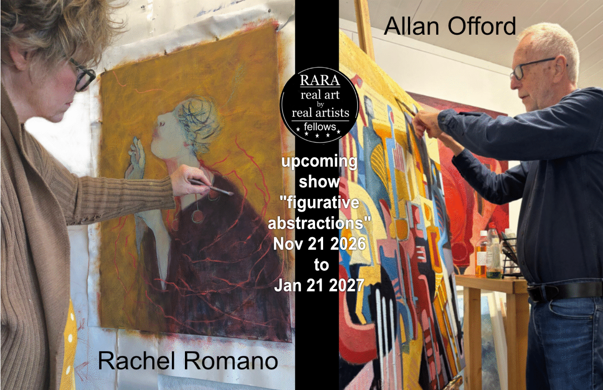 Rachel Romano and Allan Offord Upcoming -Two exceptional artists exhibited